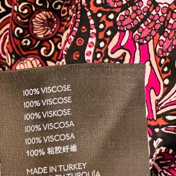 Maeve by Anthropologie Lisabetta Dark Floral Maxi Dress Oversized Boho - Picture 11 of 16